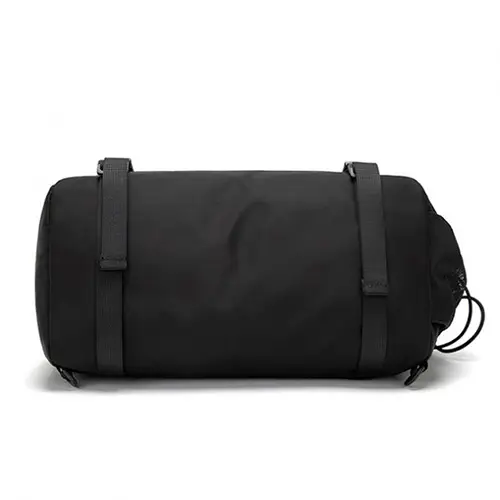  Rugged Multi-Functional Black Messenger Bag with Modern Design